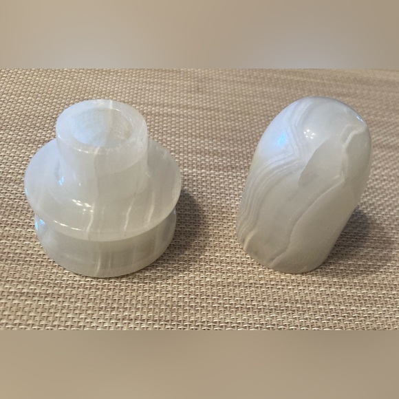 Onyx set of 5 items, all made in Pakistan. In excellent condition. - Picture 5 of 9